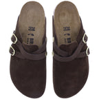 Birkenstock | Blair | Carafe-Espresso Veloursleder | Weite: Schmal | 1032983 | Damen Clogs