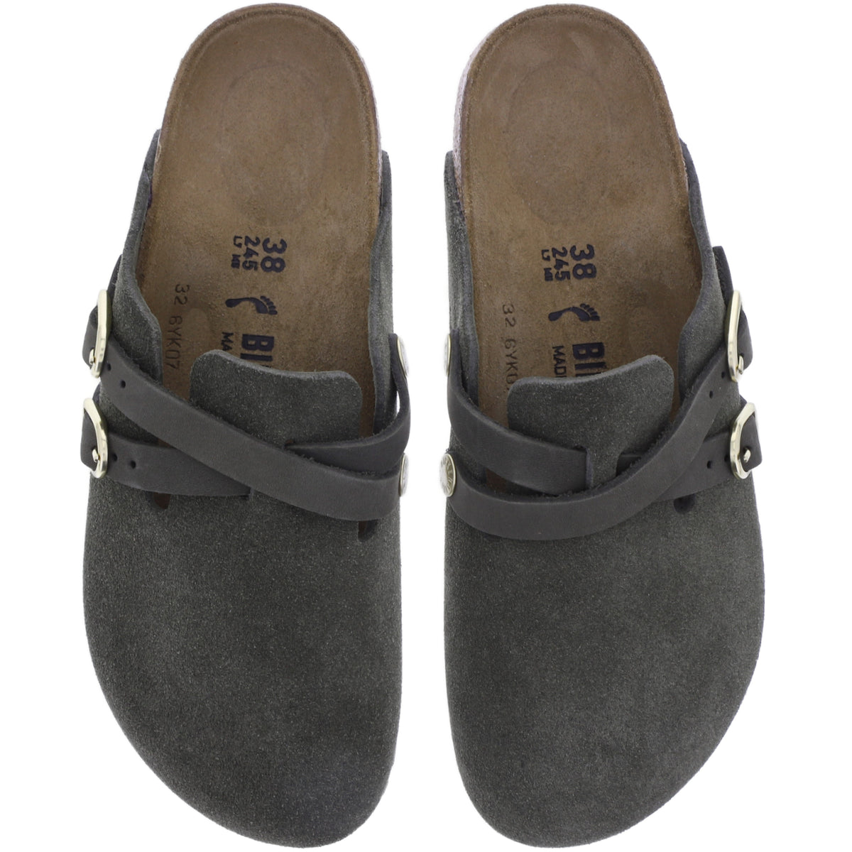 Birkenstock | Blair | Thyme-Olive Veloursleder | Weite: Schmal | 1033158 | Damen Clogs