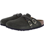 Birkenstock | Blair | Thyme-Olive Veloursleder | Weite: Schmal | 1033158 | Damen Clogs
