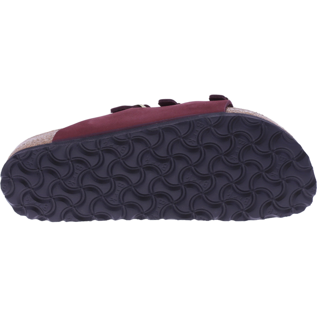 Birkenstock | Florida | Zinfandel-Weinrot | Nubukleder | Weite: Schmal | 1033172 | Damen Pantoletten