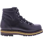 Hanwag / Modell: Grünten / Schwarz Leder / Halbhohe zwiegenähter Herren Stiefelette