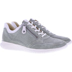Hartjes / Modell: Breeze I / Khaki/Taupe Leder / Weite: G / 113362-7031 / Damen Sneakers
