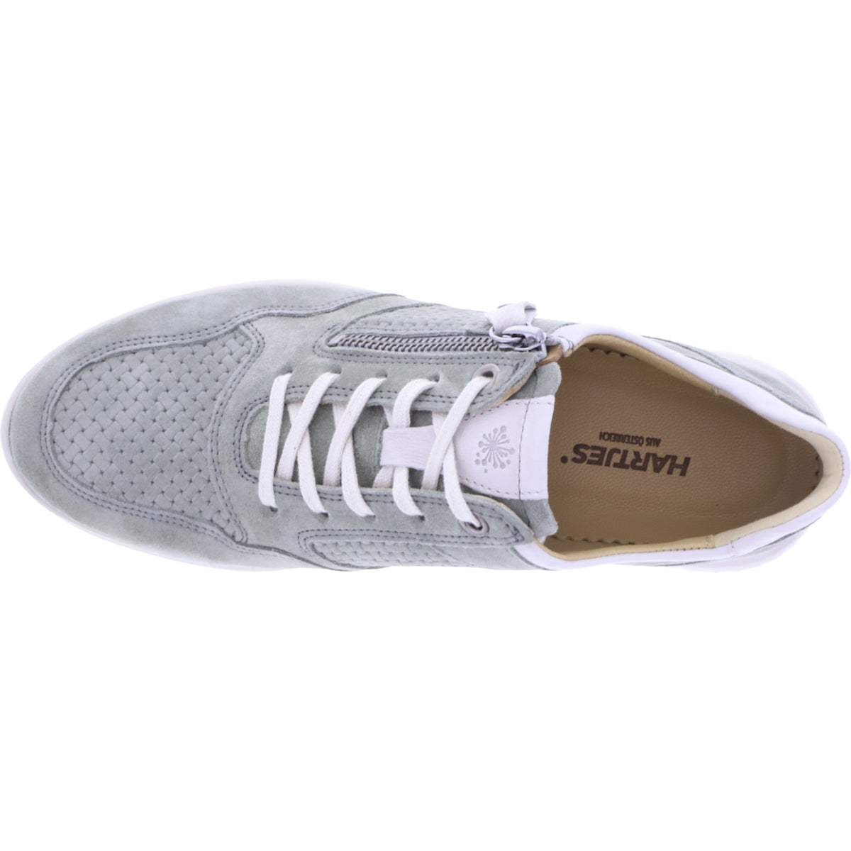 Hartjes / Modell: Breeze I / Khaki/Taupe Leder / Weite: G / 113362-7031 / Damen Sneakers
