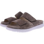 Hartjes | Groove | Stone-Grau | Leder | Weite: H | 1221220-4100 | Damen Pantoletten
