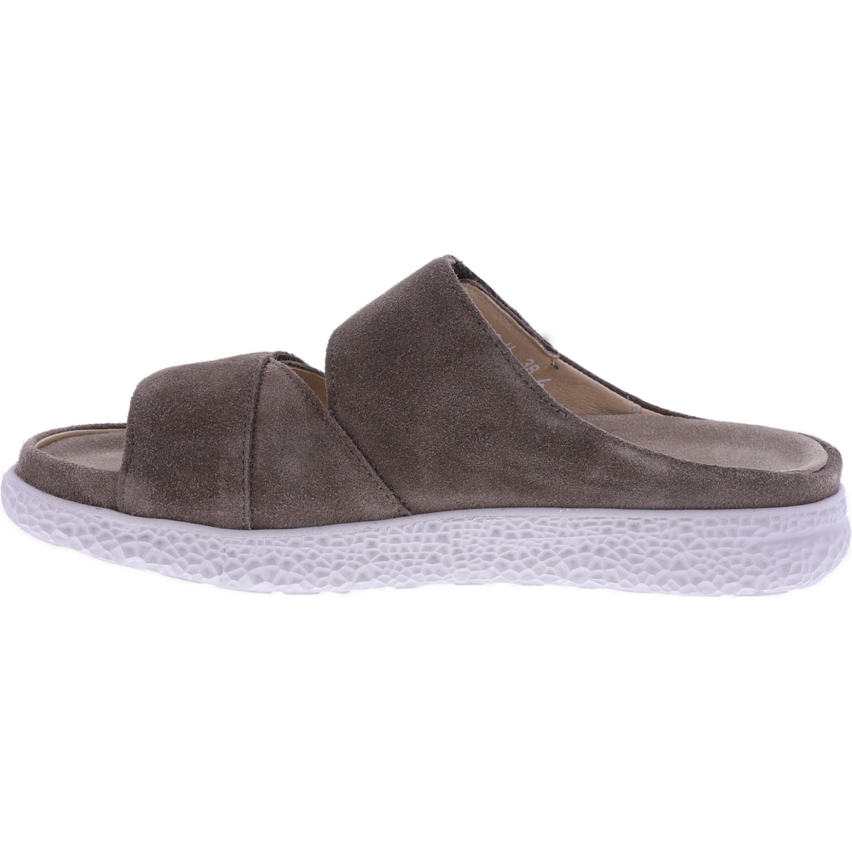 Hartjes | Groove | Stone-Grau | Leder | Weite: H | 1221220-4100 | Damen Pantoletten