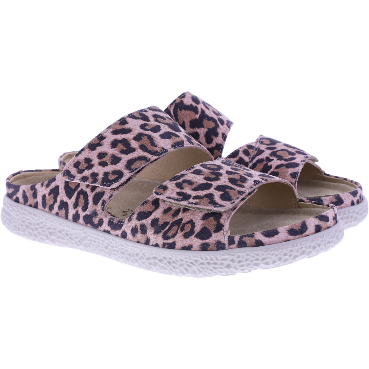 Hartjes | Groove | Leo-Altrosa | Leder | Weite: H | 1221220-4600 | Damen Pantoletten