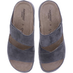 Hartjes | Groove | Khaki | Veloursleder | Weite: H | 1221220-7000 | Damen Pantoletten