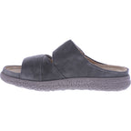 Hartjes | Groove | Khaki | Veloursleder | Weite: H | 1221220-7000 | Damen Pantoletten