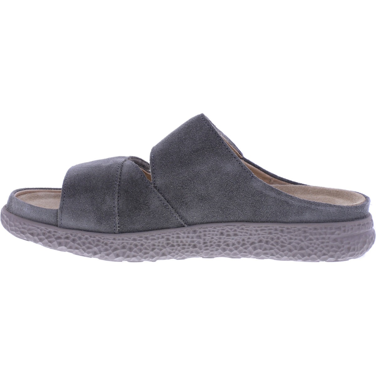Hartjes | Groove | Khaki | Veloursleder | Weite: H | 1221220-7000 | Damen Pantoletten
