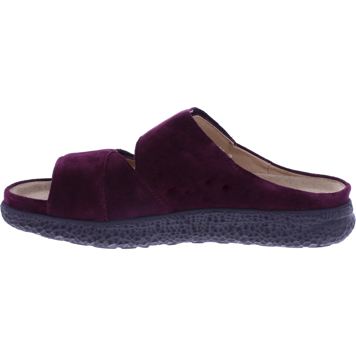 Hartjes | Groove | Aubergine | Leder | Weite: H | 1221220-39-8600 | Damen Pantoletten