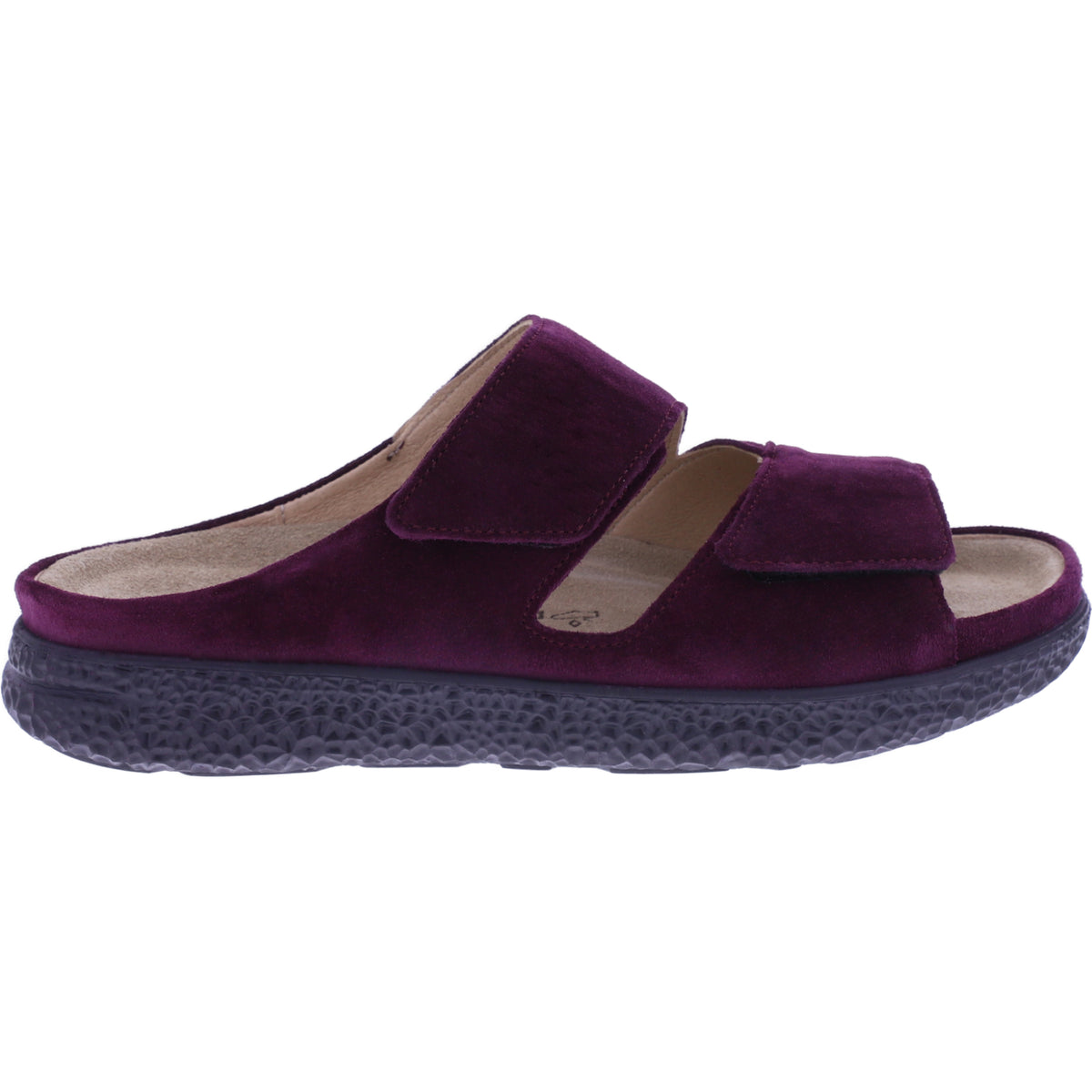 Hartjes | Groove | Aubergine | Leder | Weite: H | 1221220-39-8600 | Damen Pantoletten