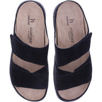 Hartjes Natural | Groove | Schwarz | Leder | Weite: H | 1221221-0100 | Damen Pantoletten