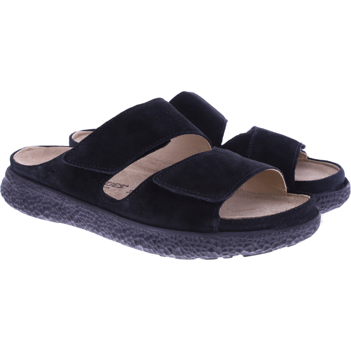 Hartjes Natural | Groove | Schwarz | Leder | Weite: H | 1221221-0100 | Damen Pantoletten