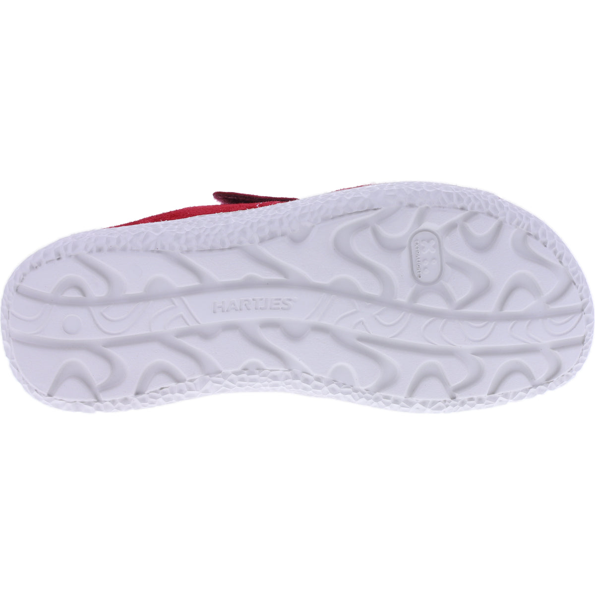 Hartjes | Groove | Rot | Veloursleder | Weite: H | 1221222-2700 | Damen Pantoletten
