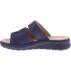 Hartjes | Calypso | Dunkelblau | Kalbsleder | Weite: K | 1221801-4700 | Damen Komfort-Pantoletten