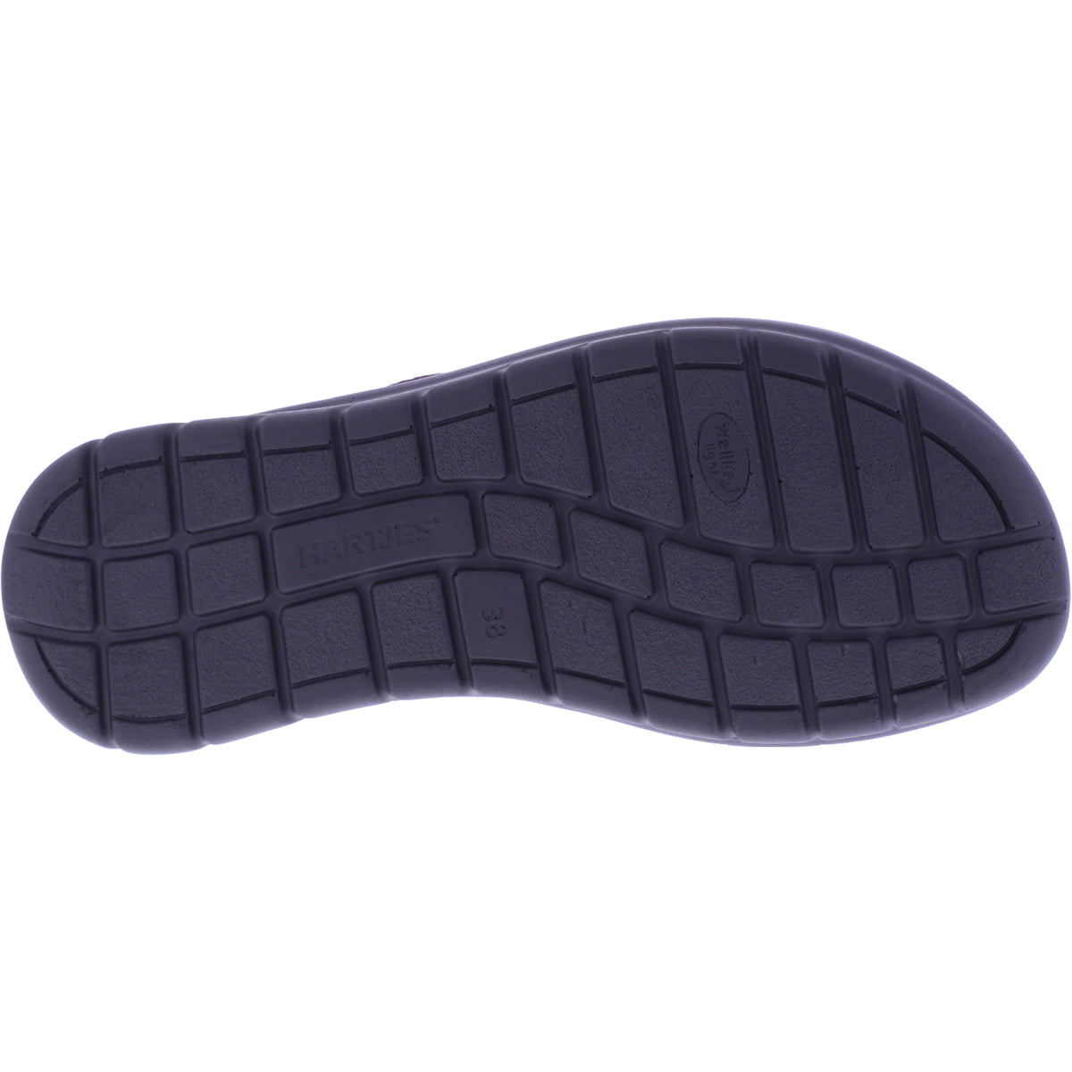 Hartjes | Calypso | Aubergine | Kalbsleder | Weite: K | 1221801-8600 | Damen Komfort-Pantoletten