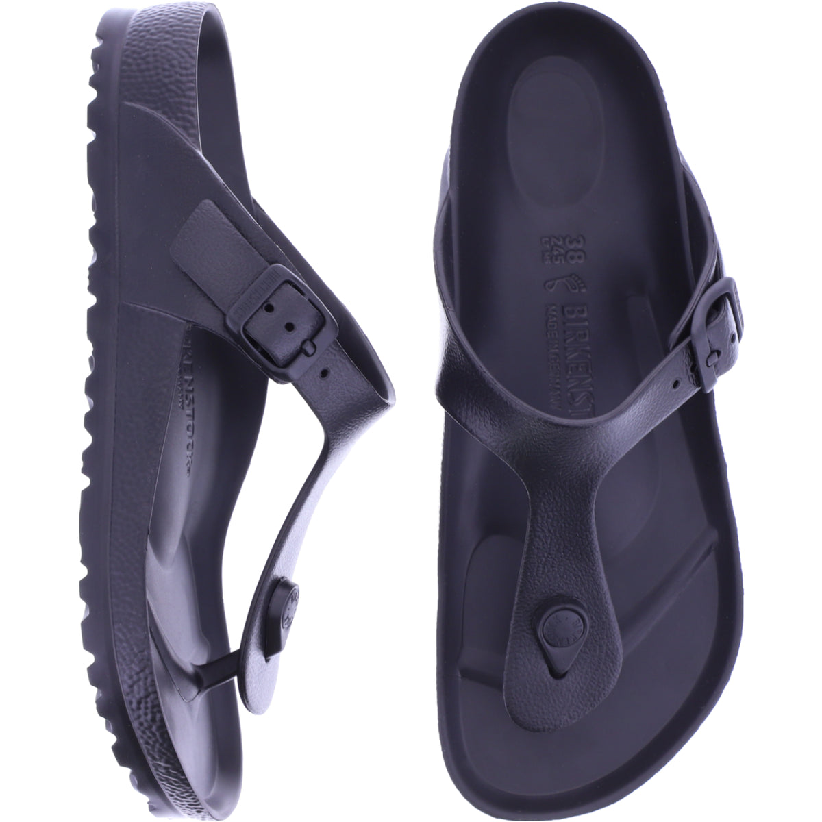 Birkenstock | Gizeh EVA | Schwarz | Weite: Normal | 128201 | Unisex Badeschuhe