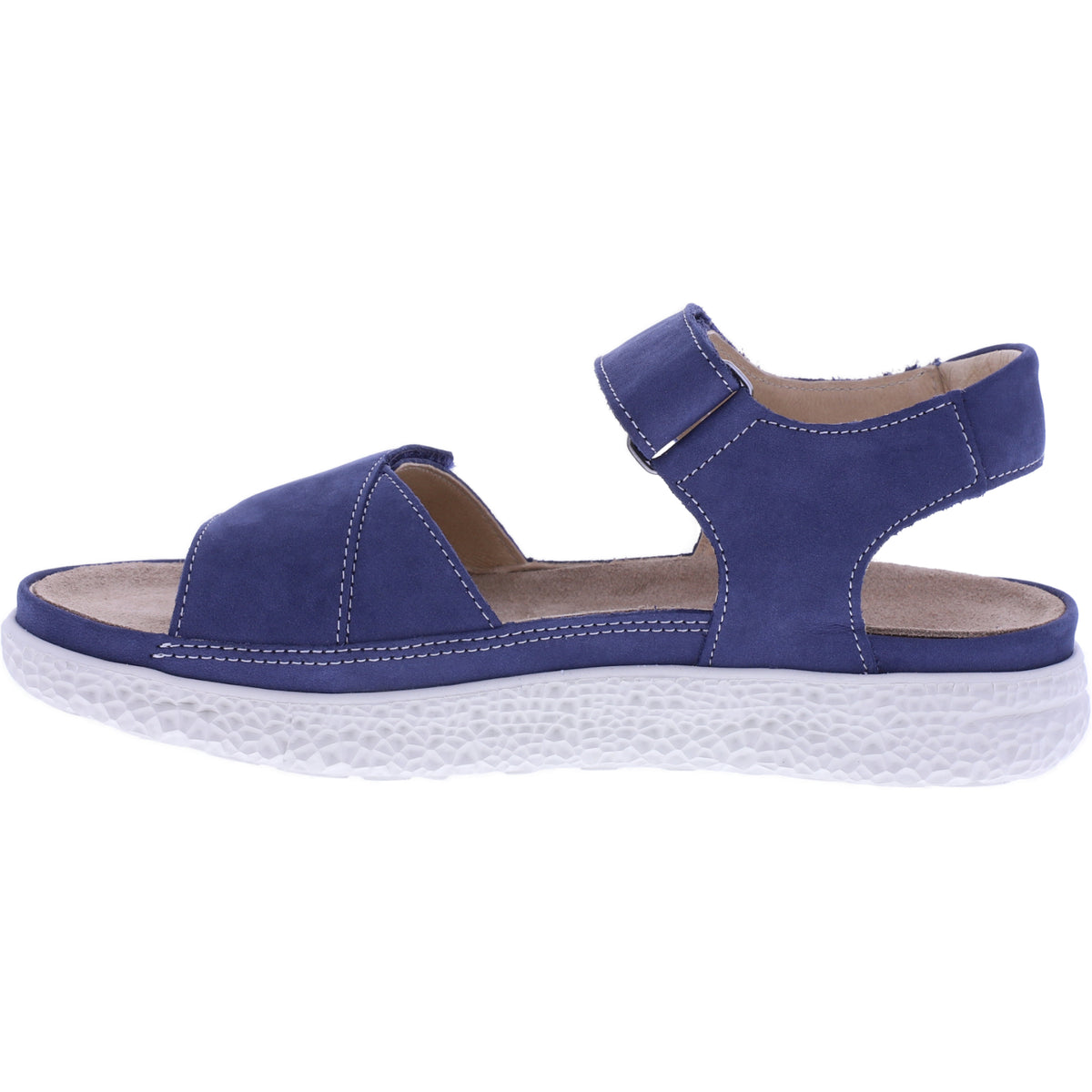 Hartjes Natural | Groove | Stahlblau | Nubukleder | Weite: H | 1321220-4800 | Damen Sandalen