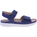 Hartjes Natural | Groove | Stahlblau | Nubukleder | Weite: H | 1321220-4800 | Damen Sandalen