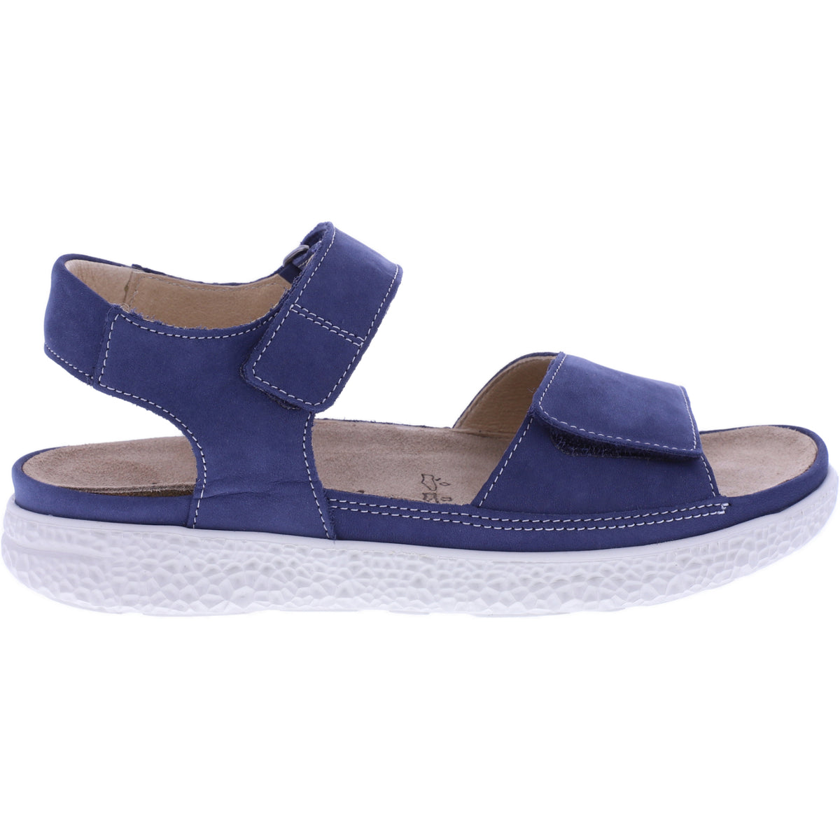 Hartjes Natural | Groove | Stahlblau | Nubukleder | Weite: H | 1321220-4800 | Damen Sandalen