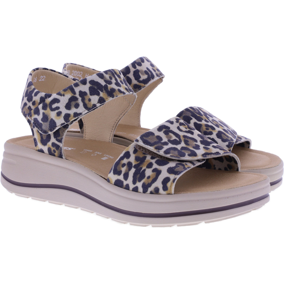 Hartjes | Woogie | Leo Muster | Weite: H | 1322002-5200 | Damen Sandalen