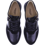 Hartjes | Breeze | Schwarz | Velours- & Lackleder | Weite: G | 1621128-0101 | Damen Sneakers