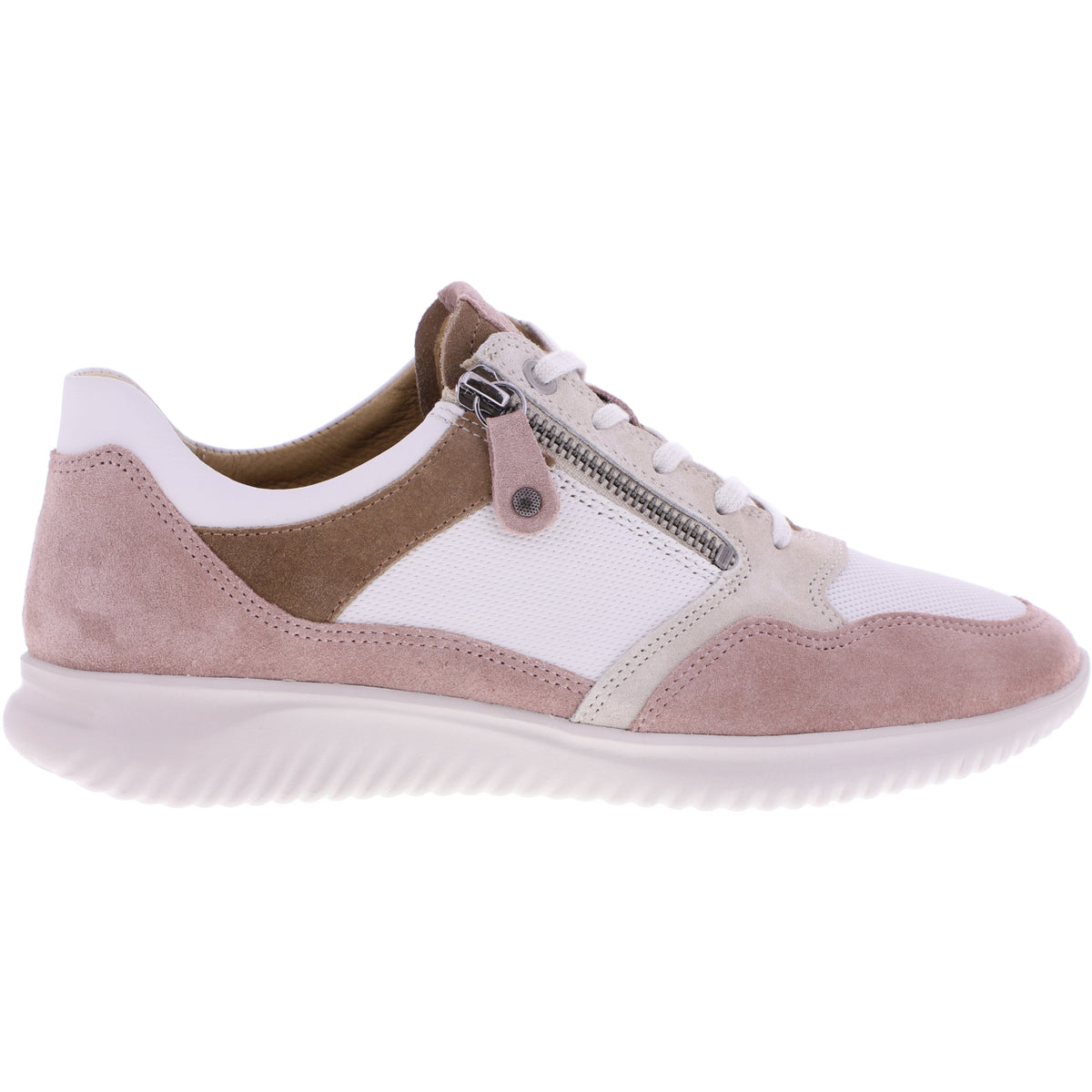 Hartjes / Modell: Breeze / Altrosa-Beige Leder / Weite: G / 1621140-4632 / Damen Sneakers