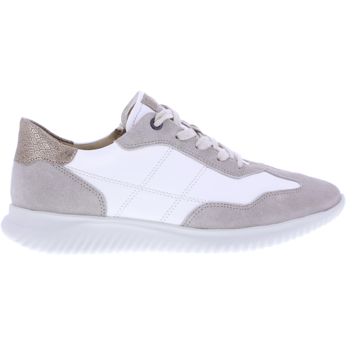 Hartjes / Modell: Breeze / Sahne-Weiß Leder / Weite: G / 1621143-0502 / Damen Sneakers