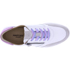 Hartjes / Modell: Breeze / Sahne-Lavendel Leder / Weite: G / 1621144-0582 / Damen Sneakers