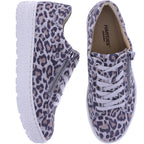 Hartjes | Phil | Leo Grau | Veloursleder | Weite: H | 1621401-1300 | Damen Sneakers
