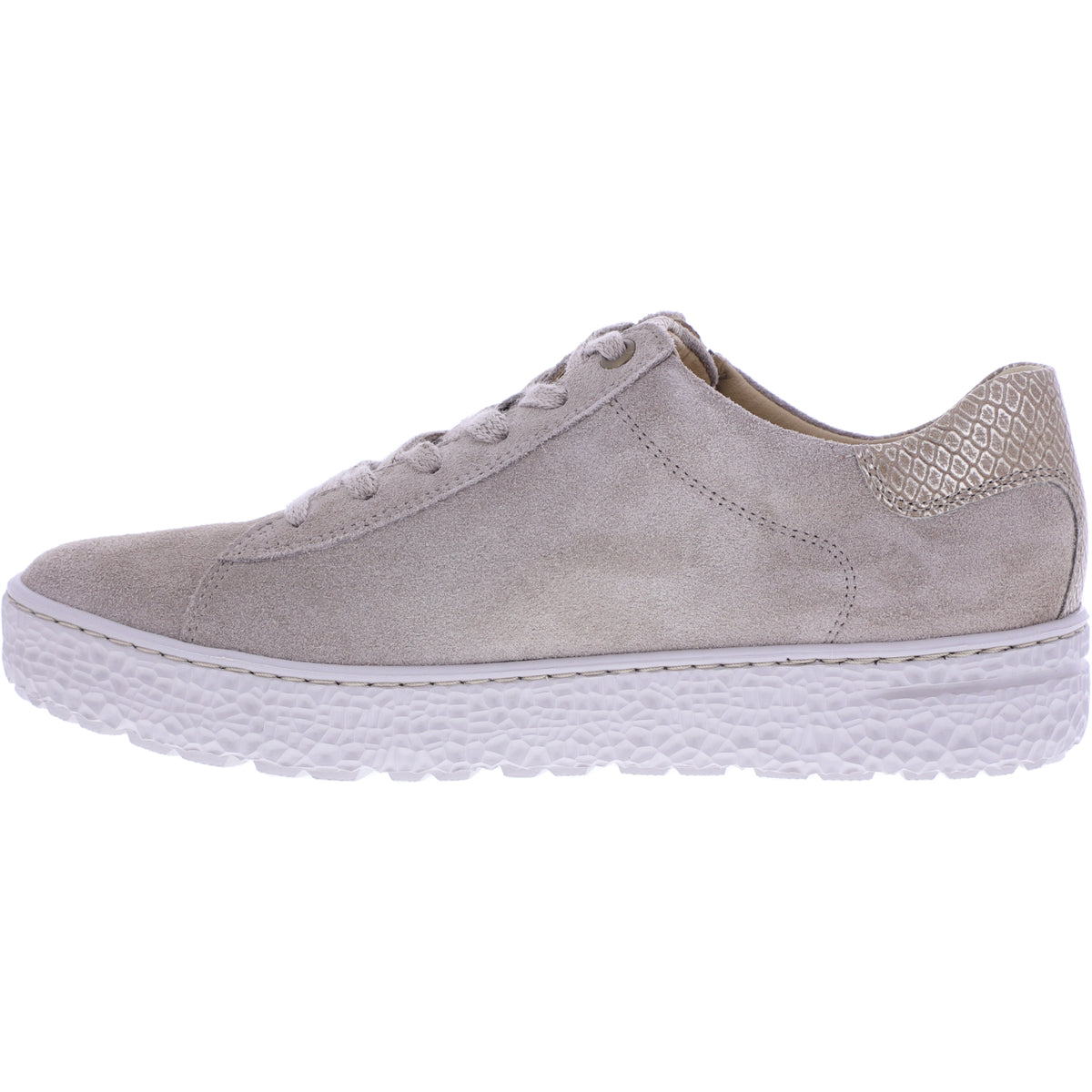 Hartjes | Phil | Birke-Gold | Veloursleder | Weite: H | 1621401-2640 | Damen Sneakers