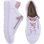 Hartjes | Phil | Beige-Altrosa | Glattleder | Weite: H | 1621409-3246 | Damen Sneakers