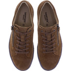 Hartjes | Phil | Cognac-Braun | Veloursleder | Weite: H | 1621401-5300 | Damen Sneakers