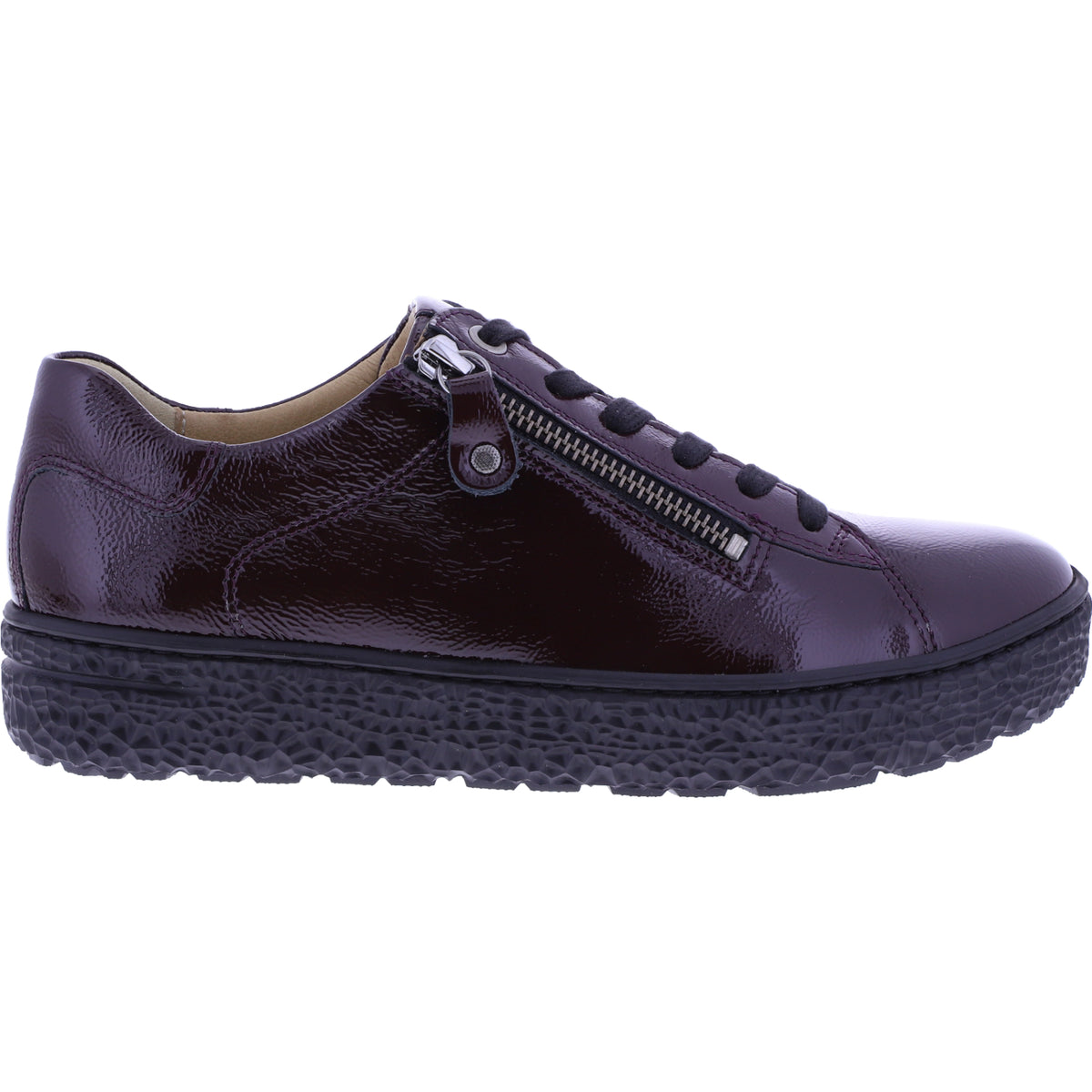 Hartjes | Phil | Aubergine | Lackleder | Weite: H | 1621402-1000 | Damen Sneakers