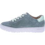 Hartjes | Phil | Military-Grün | Veloursleder | Weite: H | 1621417-9595 | Damen Sneakers