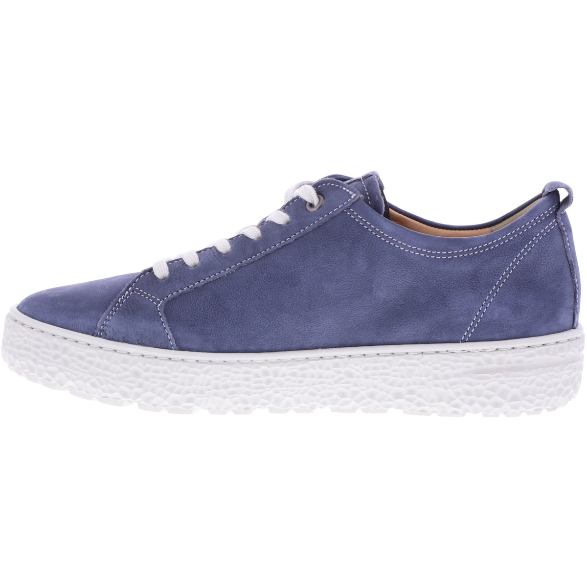 Hartjes Natural | Phil | Stahlblau-Blau | Nubukleder | Weite: H | 1621425-4800 | Damen Sneakers