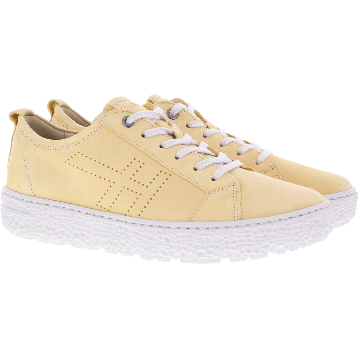 Hartjes Natural | Phil | Curry-Gelb | Nubukleder | Weite: H | 1621425-5000 | Damen Sneakers