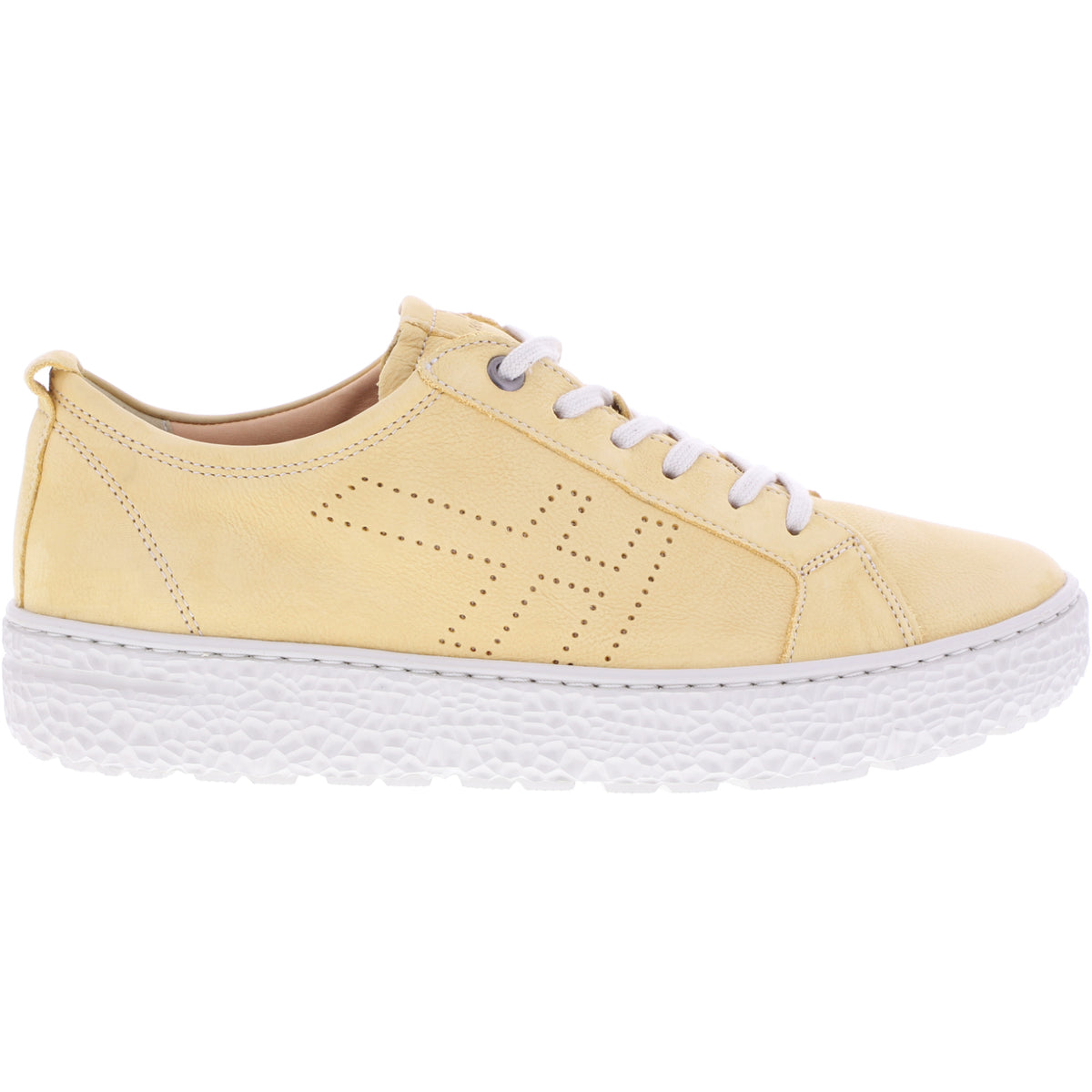 Hartjes Natural | Phil | Curry-Gelb | Nubukleder | Weite: H | 1621425-5000 | Damen Sneakers
