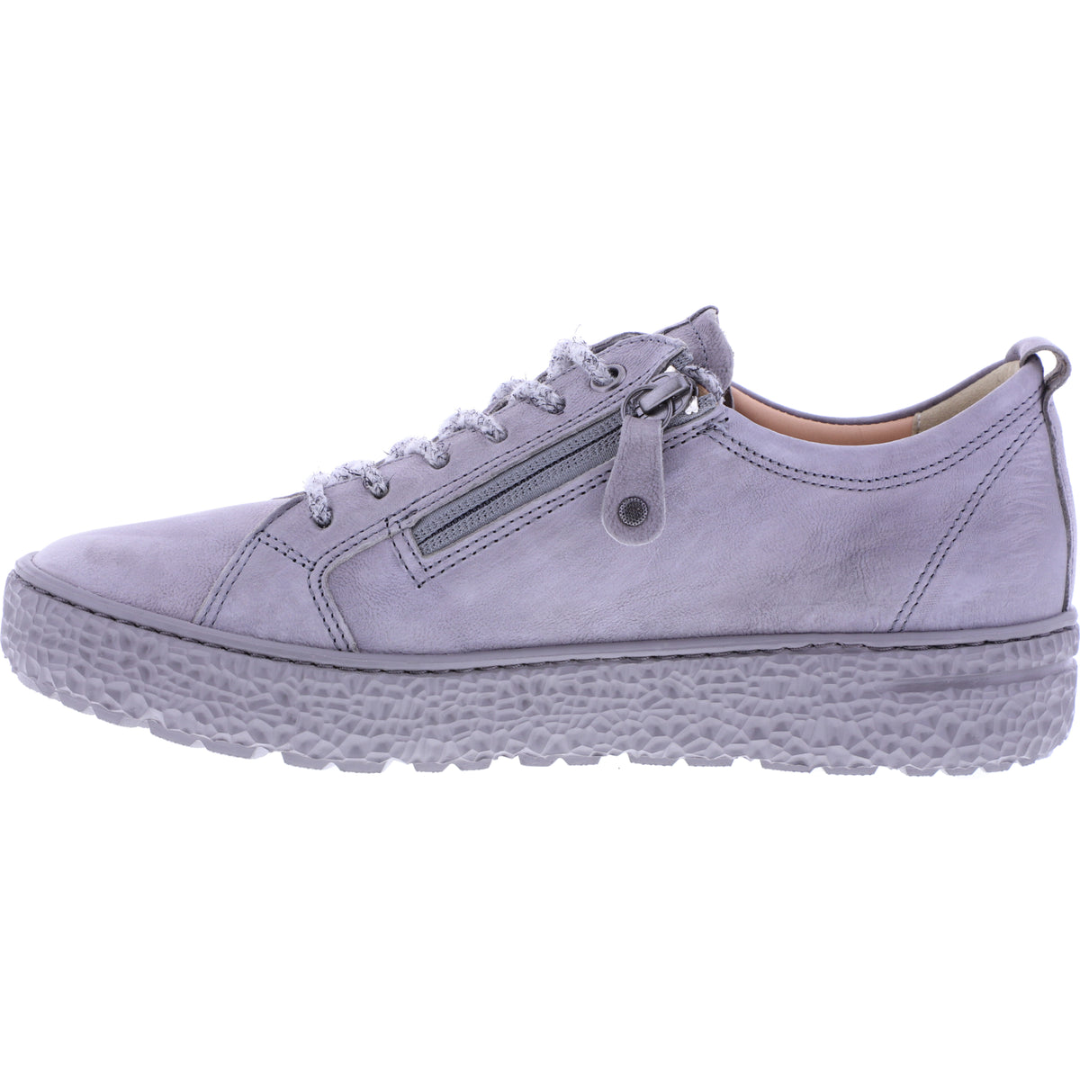 Hartjes Natural / Modell: Phil / Aluminium-Grau Nubukleder / Weite: H / 1621426-1900 / Damen Sneaker