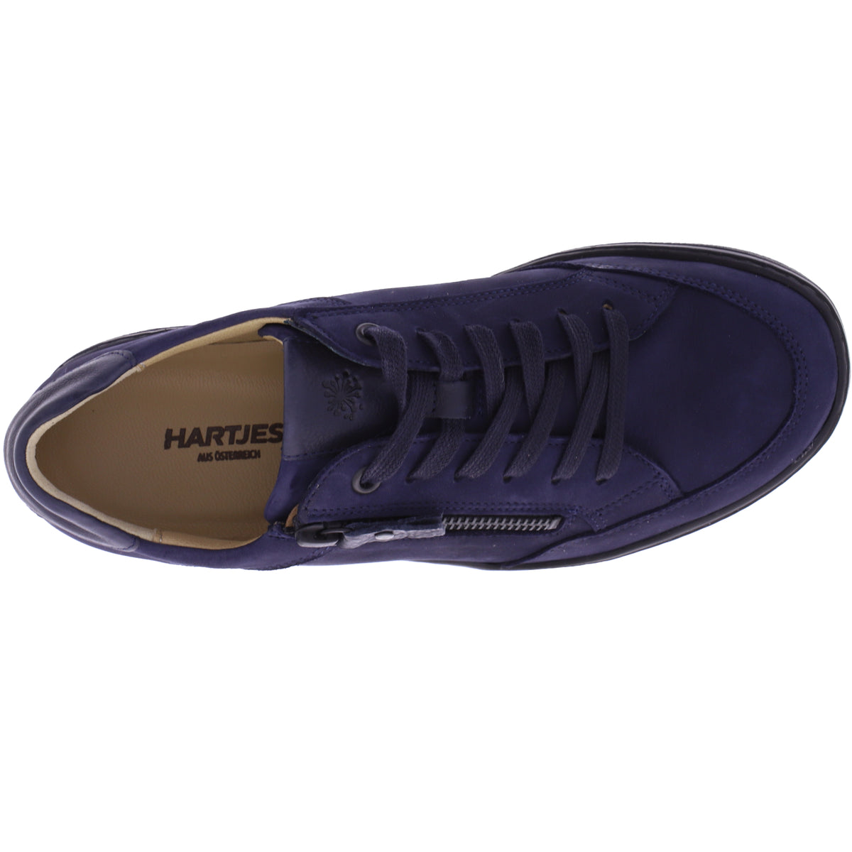 Hartjes / Modell: Soul / Dunkelblau Nubukleder / Weite: K / 1621703-2547 / Damen Schnürer