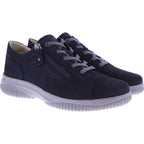 Hartjes Natural / Modell: Ethno Shoe / Dunkelblau Nubuk / Weite: G / 1621801-4700 / Damen Schnürer