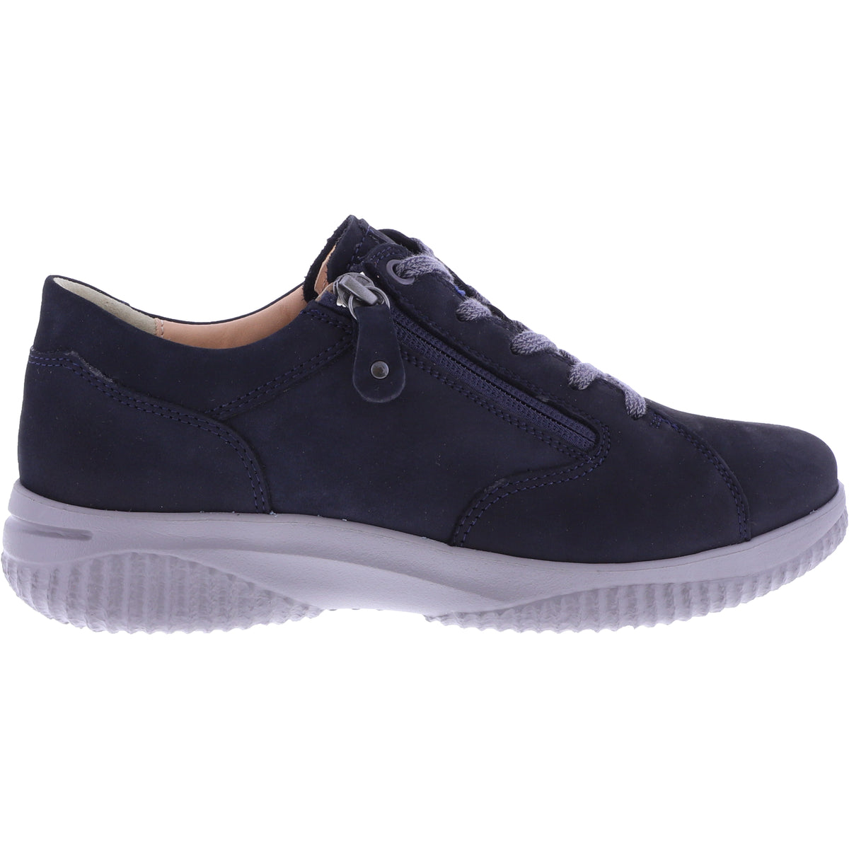 Hartjes Natural / Modell: Ethno Shoe / Dunkelblau Nubuk / Weite: G / 1621801-4700 / Damen Schnürer