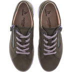 Hartjes Natural / Modell: Ethno Shoe / Olive Nubukleder / Weite: G / 1621801-9100 / Damen Schnürer