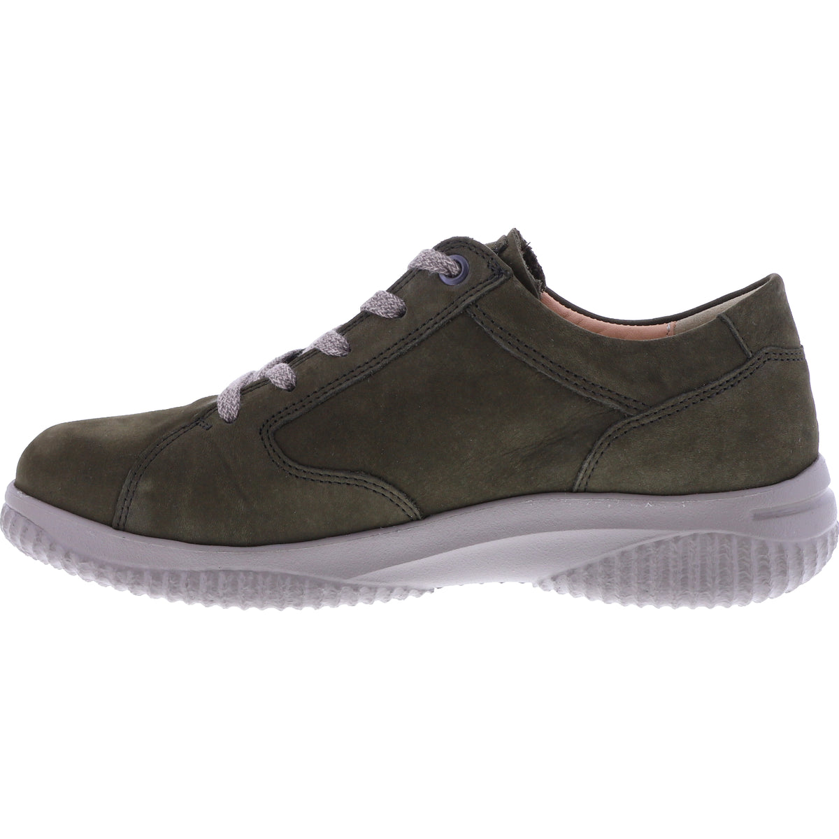 Hartjes Natural / Modell: Ethno Shoe / Olive Nubukleder / Weite: G / 1621801-9100 / Damen Schnürer