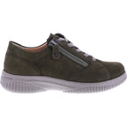 Hartjes Natural / Modell: Ethno Shoe / Olive Nubukleder / Weite: G / 1621801-9100 / Damen Schnürer