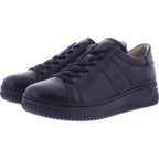 Hartjes Natural / Modell: Boogie / Schwarz Glattleder / Weite: H / 1621950-0100 / Damen Schnürer