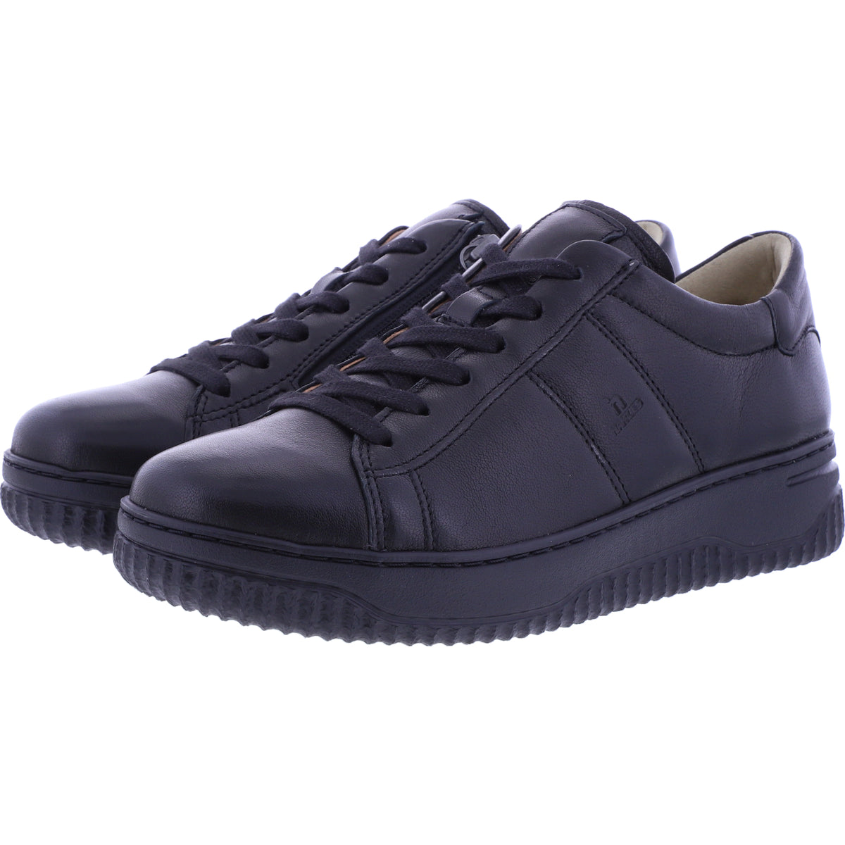Hartjes Natural / Modell: Boogie / Schwarz Glattleder / Weite: H / 1621950-0100 / Damen Schnürer