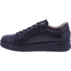 Hartjes Natural / Modell: Boogie / Schwarz Glattleder / Weite: H / 1621950-0100 / Damen Schnürer