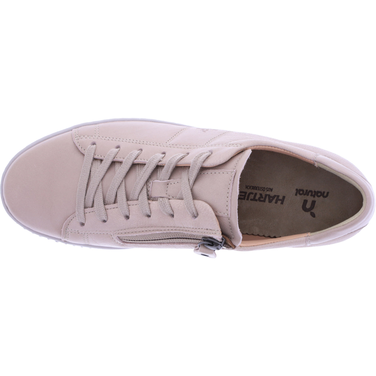 Hartjes Natural / Modell: Boogie / Beige Nappaleder / Weite: H / 1621950-3200 / Damen Sneaker