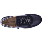 Hartjes Natural / Modell: Boogie / Schwarz Velours / Weite: H / 1621952-0101 / Damen Sneaker